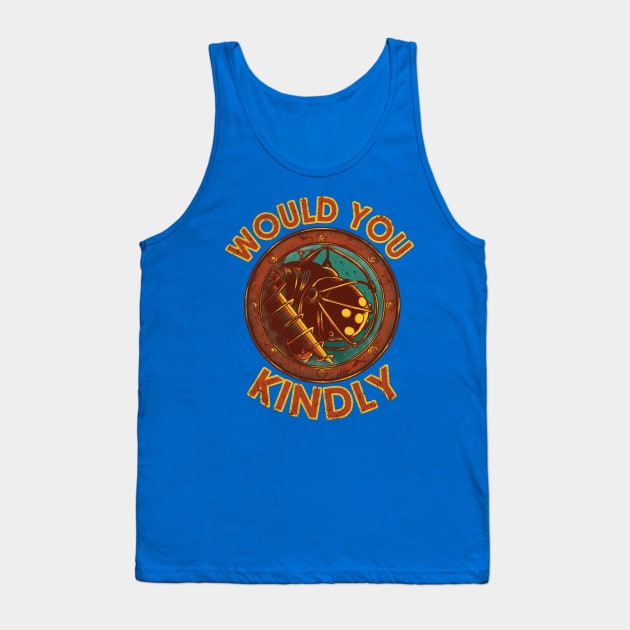 Would You Kindly Tank Top by Fishmas